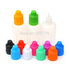 5Pcs 3/5/10/15/20/30/50/60/100/120Ml Ldpe Plastic Empty Bottle Squeeze Juice Eye Liquid Dropper Bottles With Funnel