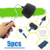 5/8Pcs Paint Roller Multifunctional Household Use Wall Decorative Paint Roller Brush Tool Painting Brushes Set