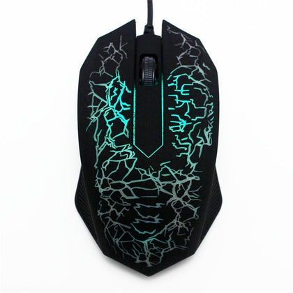 3000 DPI LED Optical Wired Gaming Mouse Professional Computer Mouse Gamer Mice for PC Notebook Laptop 