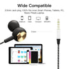 Azimiyo Dj2 Bass Sound Earphone In-Ear Sport Earphones With Mic For Phone Xiaomi Iphone 6 Earbuds Fone De Ouvido Auriculares Mp3