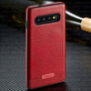 For Samsung Galaxy S10 Plus Case   Luxury Vintage Pu Leather Back Ultra Thin Case Cover For Galaxy S10 E E Galaxy S10  Case