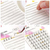Eyelashes Flower Strip Storage Camellia Graft Pallet Lash Holder For Eyelash Extension Individual Lash Volume Display Stand Tool (1 Set)