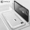 Cafele Back Tempered Glass Case For Iphone 8 7 Plus Full Coverage Hd Clear Full Body Cover Tempered Glass Cases For Iphone 8 7