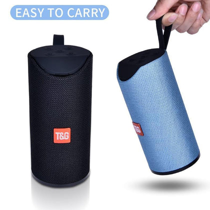 HANXI Portable Speaker Bluetooth Speakers Stereo Wireless Loudspeaker Mini Column Music Bass 10W Outdoor Speaker Waterproof