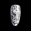 Lace Flower Pattern Nail Foil Decals Black & White Gel Diy 3D Sticker Polish Nail Art Decoration Tool Without Adhesive