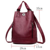Lanyibaige Women Backpack High Quality Leather Backpacks For Teenage Girls Female School Shoulder Bag Bagpack Mochila Plecak