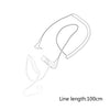 Ordinary 3.5Mm Single Listen/Receive Only Covert Acoustic Tube Earpiece Headset For Two Way Radio Speaker Mic Microphone