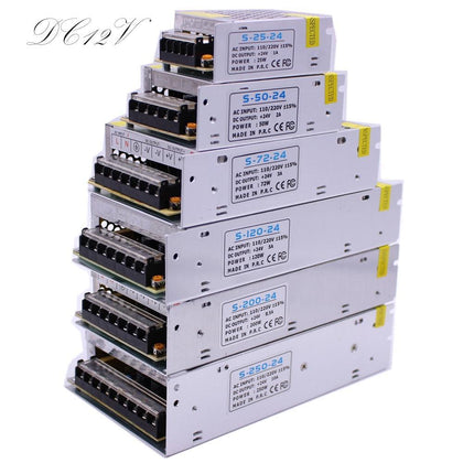 DC12V 1A 2A 3A 5A 8.5A 10A 15A 20A 30A lighting Transformers LED Driver Power Adapter For LED Strip light Switch Power Supply