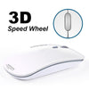 Azzor N5 Rechargeable Wireless Mouse Silent Mute Usb Optical Mouse 2.4Ghz Super Slim Mouse Mice For Computer Pc Tablet