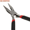 Nk Mixtos 12.6Cm 5" Long Mini Tooth Needle Nose Diamond Pliers For Jewellery Beading Fix Making Kit