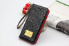 Latest Camellia Wallet Flip Patent Leather Case For Iphone X 6S 8 7 Plus Xs Max Genuine Leather Phone Cover Cases Bag Pouch