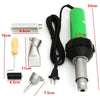 220V 1600W 50Hz Electronic Heat Hot Air Torch Plastic Welding Welder Torch + Nozzle + Pressure Roller 3000Pa