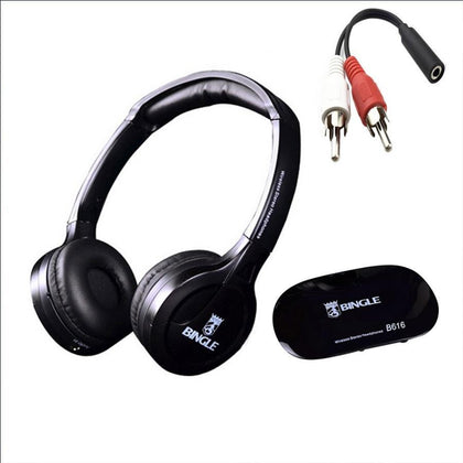 2018 Best Original Bingle B616 Multifunction stereo with Microphone FM Radio for MP3 PC Audio Headset wireless headphones for TV