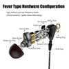 Ptm Stereo Headphones Double Unit Drive In Ear Earphone Bass Subwoofer Headset For Phone Iphone Samsung Dj Mp3 Sports Earbuds