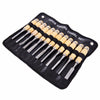 12Pcs Wood Carving Chisel Hand Tool Set Craft Professional Gouges Woodworking