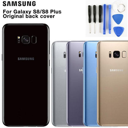 Samsung Original Phone Rear Battery Door For Samsung S8 S8 Plus S8+ S8plus SM-G955 S8 G9500 Housing Back Cover Cases