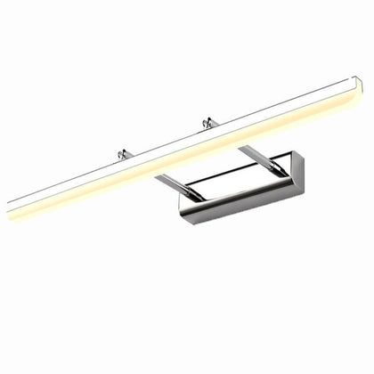 [DBF]Length Adjustable 40cm 50cm 9W 12W LED Mirror Light Stainless Steel AC85-265V Modern Wall Lamp Bathroom Lights Wall Sconce