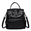 Lanyibaige 2018Women Backpack Female Casual Multifunction School Bag Designer Leather Shoulder Bag Women Travel Backpack Mochila