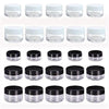 50Pcs 3G/5G/10G/15G/20G Plastic Cosmetics Jar Makeup Box Nail Art Storage Pot Container Clear Sample Lotion Face Cream Bottles