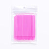 100Pcs/Lot Disposable Micro Brushes Swabs Eyelash Extensions False Eyelash Mascara Wands Individual Eyelash Kit Make Up Tools