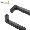 Probrico 5 Pcs Black Cabinet Handle 12Mm*12Mm Square Bar Stainless Steel Kitchen Door Knob Furniture Drawer Pull Pddjs12Hbk