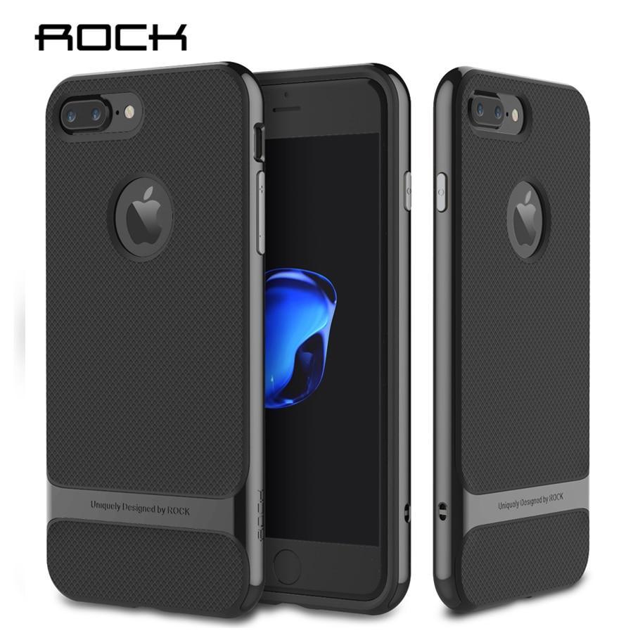 Rock Royce Tpu + Pc Case For  Iphone 7 / 7 Plus,  Case Pc Frame Back Luxury Cover For Iphone 7