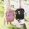 Doughnut 2018 Pink Women Girls Backpacks Fresh Students Travel Bags Casual School Bags For Teenage Girls Mochilas Rucksuck New