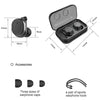 Wireless Headphone Bluetooth 5.0 Earbuds Touch Control True Earphone Mini Waterproof Earphones With Charging Box For Smart Phone
