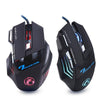Professional Wired Gaming Mouse 5500 Dpi Silent Mause 7 Buttons Cable Usb Led Optical Gamer Mouse  For Pc Computer Game Mice X7