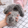 S8 Plus 3D Cute Soft Fluffy Rabbit Warm Fur Case For Samsung Galaxy S8 S7 S6 Edge Cover Fashion Elegant Bling Diamond Phone Case