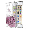 Tobebest Sfor Apple Ipod Touch 5&6 Silicone Case Dynamic Glitter Liquid Quicksand Lovely Heart Bling Tpu Cover For Ipod Touch 6