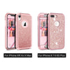 Luxury Hard Case For Iphone Xr Xs X Max Case Glitter Bling Crystal Pc Cover For Iphone 7 6 6S 8 Plus Case Silicone Cute Girls
