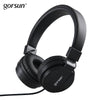 Bass Headphones, Lightweight Stereo Foldable Wired Headphones For Kids Adjustable Headband Headset For Phones Computer Pc Music