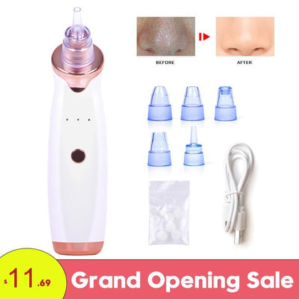 Blackhead Remover Pimple Acne Removal Blackhead Vacuum Tool Skin Care Pore Cleaner Facial Diamond Dermabrasion Machine