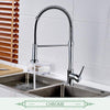 Spring Style Kitchen Faucet Brushed Nickel Faucet Pull Out Torneira All Around Rotate Swivel 2-Function Water Outlet Mixer Tap