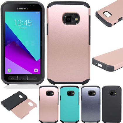 Hybrid Armor Dual Layer Case For Samsung Galaxy X Cover 4 Case Anti Knock TPU + Hard PC Cover For Samsung Galaxy Xcover 4 G390F