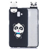 For Samsung J6 Plus Case On For Coque Samsung Galaxy J4 J6 Plus 2018 Case Cover 3D Unicorn Panda Doll Soft Silicone Phone Cases