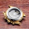 Haiqin Men Watch Luxury Business Automatic Mechanical Watch Men Leather Waterproof Male Wristwat Ch Calendar Self-Winding Clock