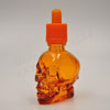 30Ml Skull Bottle 30Ml Frosted Black Skull Shape Glass Dropper Bottle With Child Proof