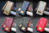 Latest Camellia Wallet Flip Patent Leather Case For Iphone X 6S 8 7 Plus Xs Max Genuine Leather Phone Cover Cases Bag Pouch