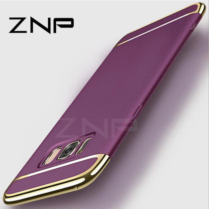 ZNP Luxury Ultra Thin Shockproof Case For Samsung Galaxy S8 S8 Plus S9 Slim Full Cover Case For Samsung S9 S9 Plus S8 Phone Case