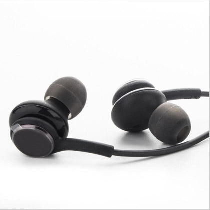 3.5mm Stereo Headset Earphone Microphone for Samsung Galaxy S10 S9 S8 Plus S7 S6 Edge Note 9 8 7 Handfree Headphone Bass Earbuds