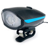 Zk30 Bicycle Light Exercise Bike Horn Led Flashlight With Bell Luces Bicicleta Multifunction Lamp Mtb Road