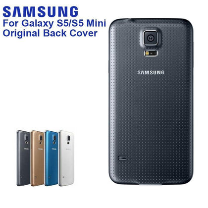 SAMSUNG Original Back Battery Cover Glass Housing For Samsung GALAXY S5 G900S /F/M G9008V S5Mini G870a SM-G Back Rear Glass Case