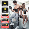 Ems Trainer Muscle Stimulator Trainer Smart Fitness Abdominal Training Abs Stimulator Body Slimming Belt Unisex Stickers