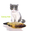 3D Artificial Plush Fish Toy for Cats and Kitties.