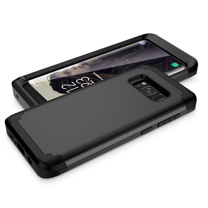 Phone Cases For Samsung Galaxy S8 Plus Note8 Case Durable PC+TPU 3 Layer Hybrid Anti-Knock Full Body Protective Case Shockproof