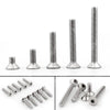 Areyourshop M8 16Mm-50Mm Head Screws Bolts More Sizes A2 Stainless Steel Flat Head Hex Socket Counte