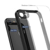 Hybrid Hard Pc Soft Bumper Frame Case For Iphone 7 8 Plus Xs Max Xr X Jelly Edge Clear Back Camera Protective Airbag Coque Cases