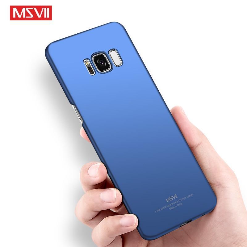 Msvii Ultra Slim Phone Case For Samsung Galaxy S6 S7 S8 S8+ S9 S9+ Edge Plus Shockproof Back Cover For Samsung Galaxy S9